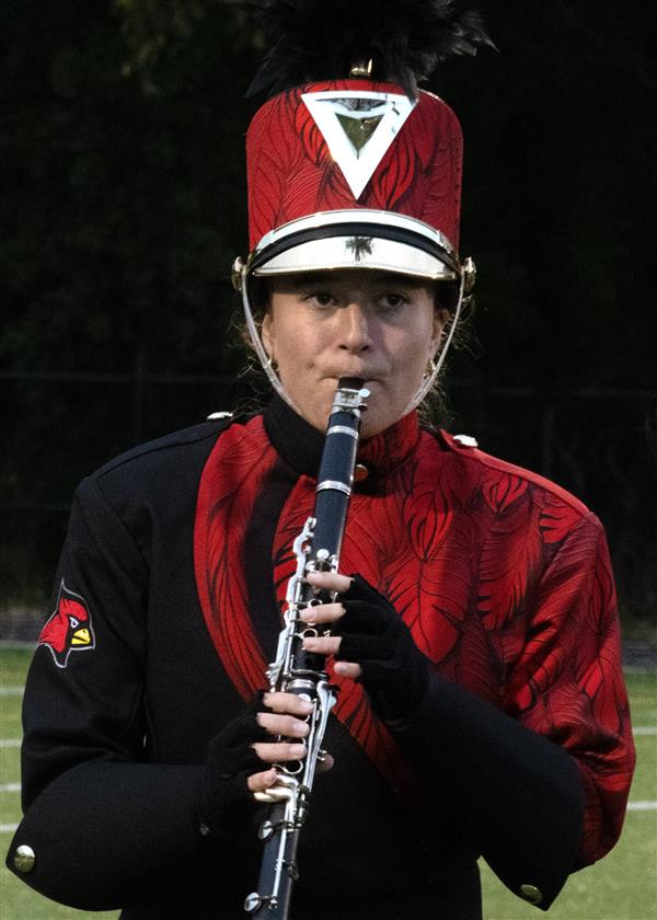 Crofton High School Marching Band Performing